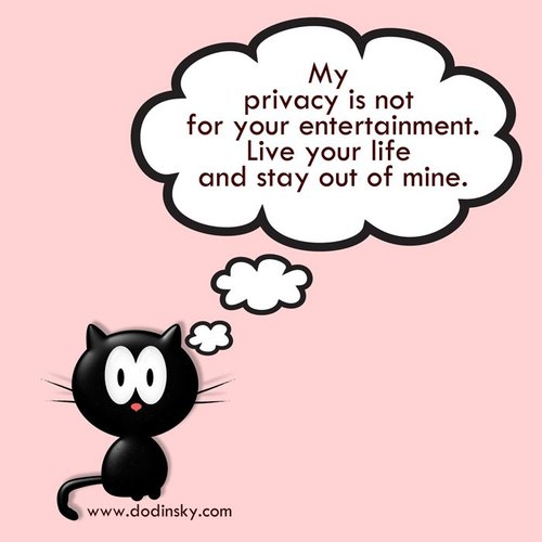 My privacy